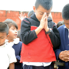 Teaching Children To Pray